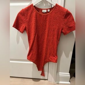 Aritizia short sleeve bodysuit